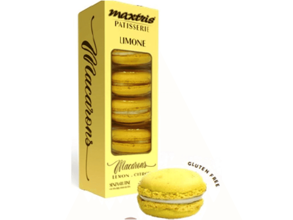 Macarrons Limão 70g - MAXTRIS