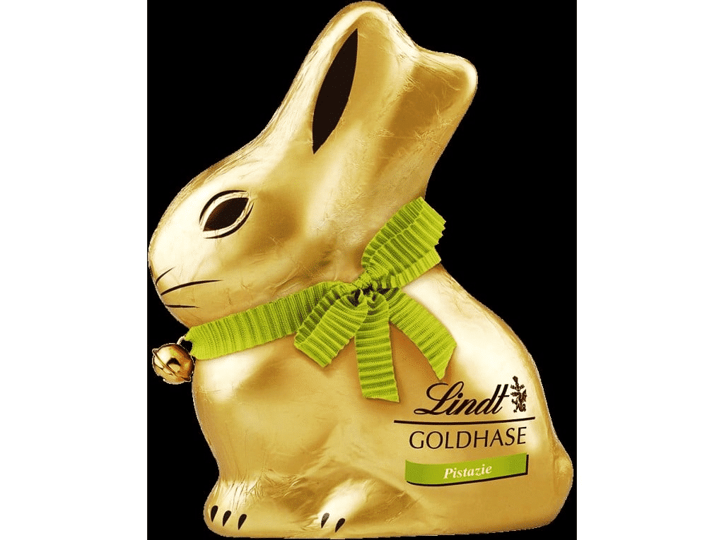 Chocolate De Leite Gold Bunny Pistachio 100g - LINDT