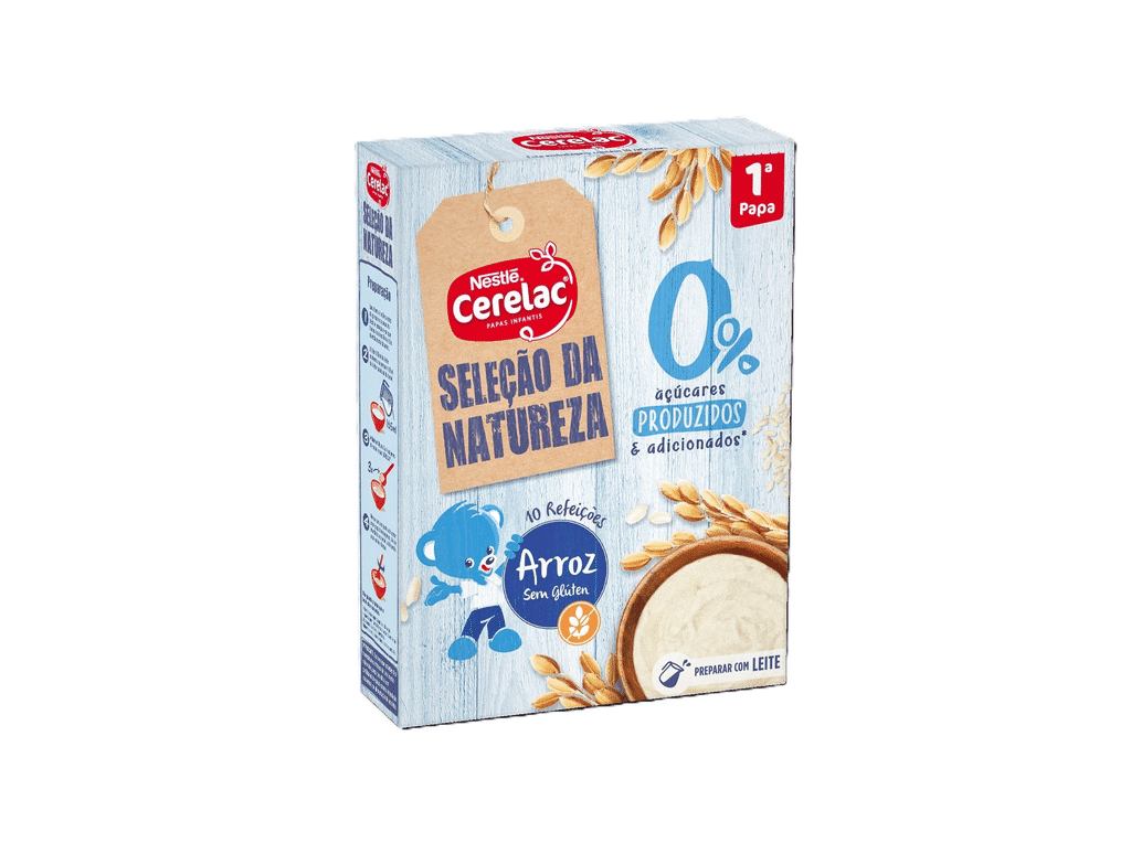 Farinha Não Láctea Arroz S/ Glúten 180g - CERELAC