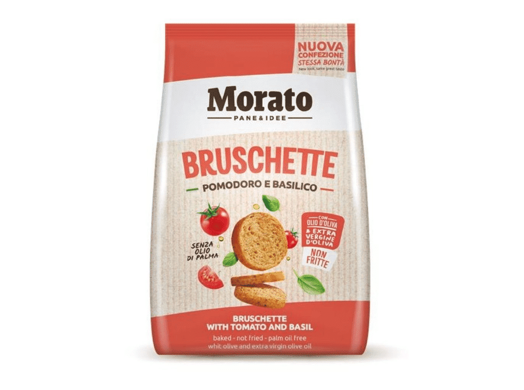 Bruschetta Tomate & Mangericão 150g - MORATO