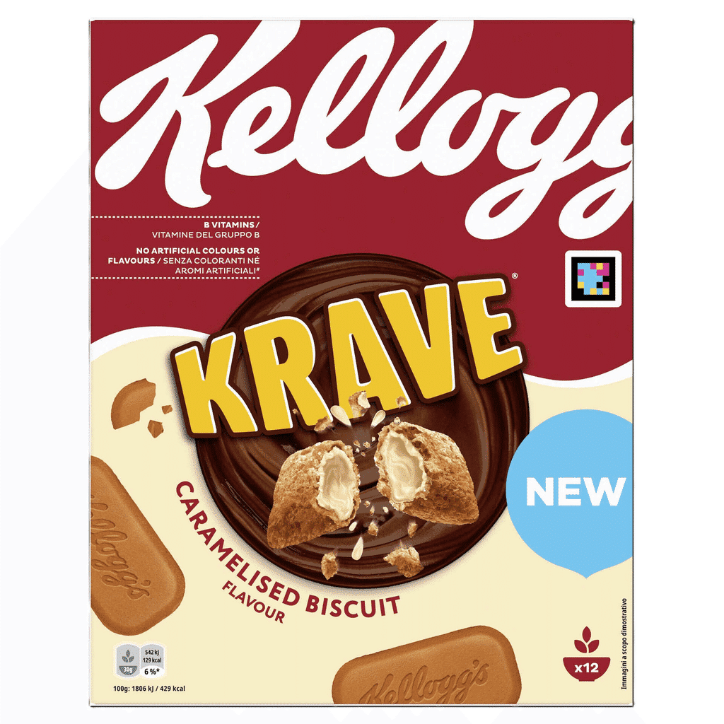 Cereais Krave de Biscoito Caramelizado - KELLOGG'S