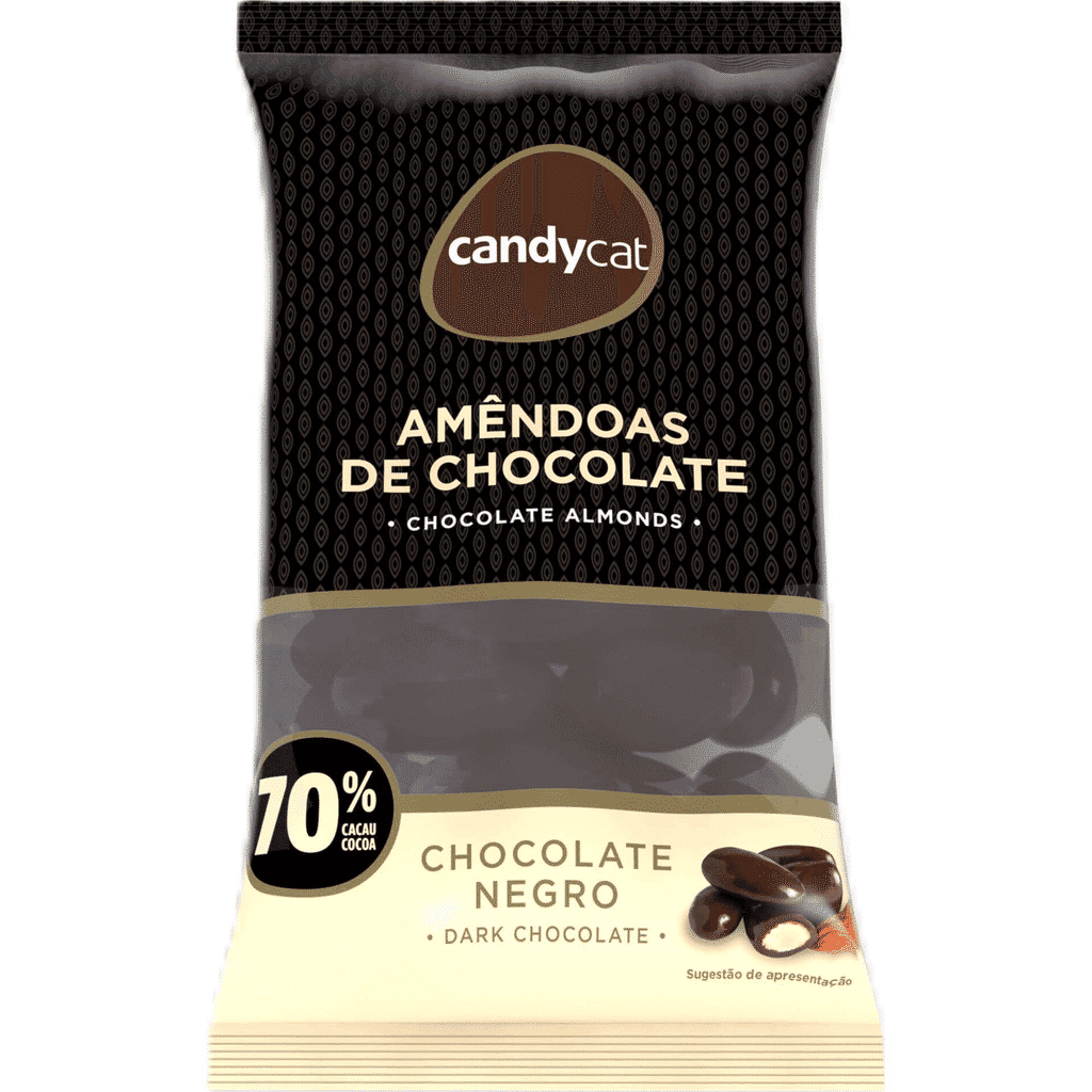Amêndoas de Chocolate Negro - CANDYCAT