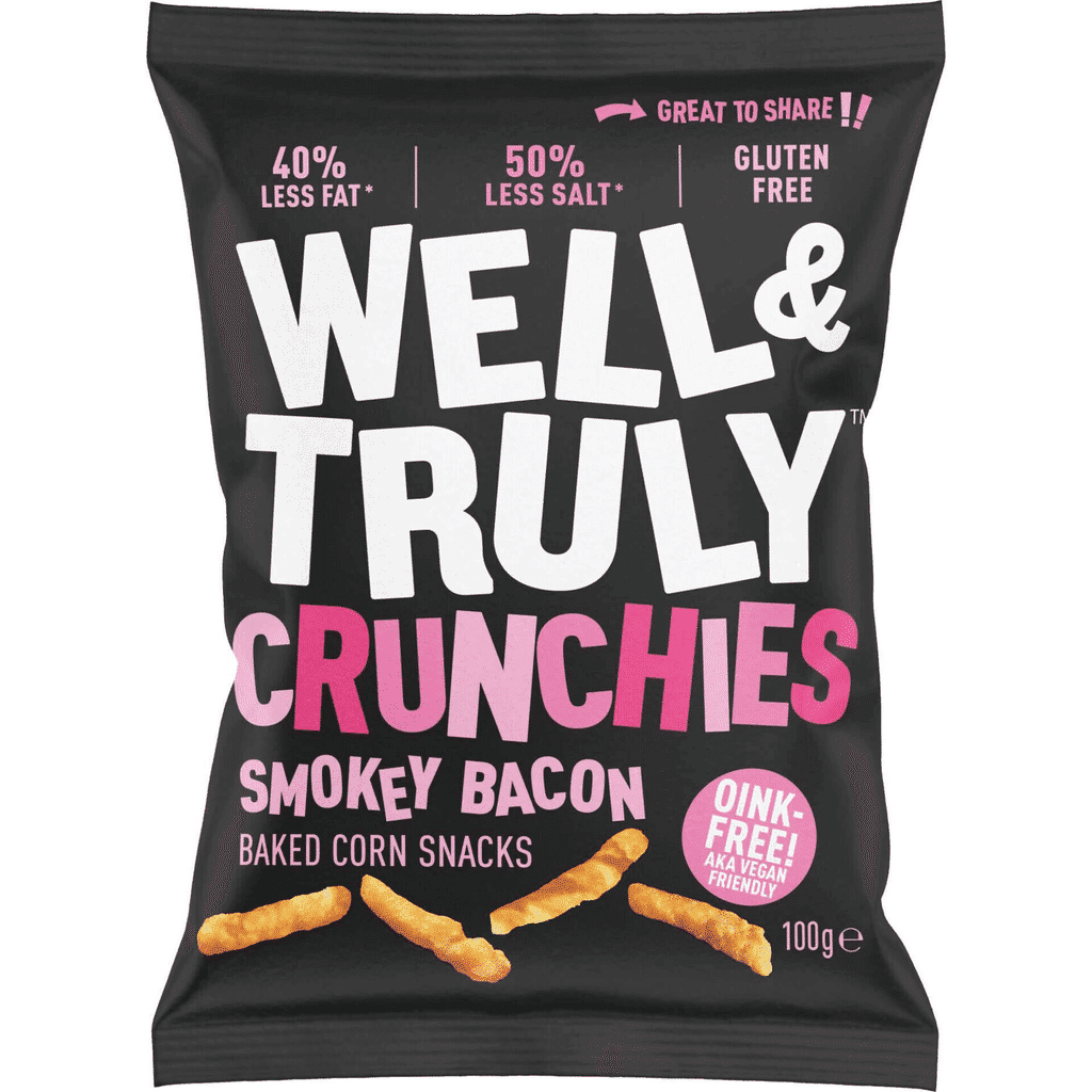 Snack Crunchie Bacon - WELL & TRULLY