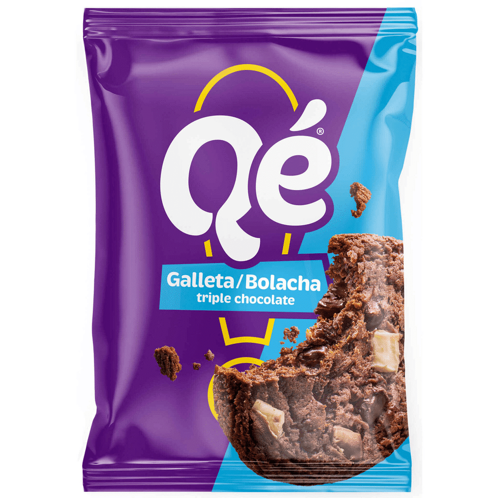 Bolacha Triplo Chocolate - QÉ!