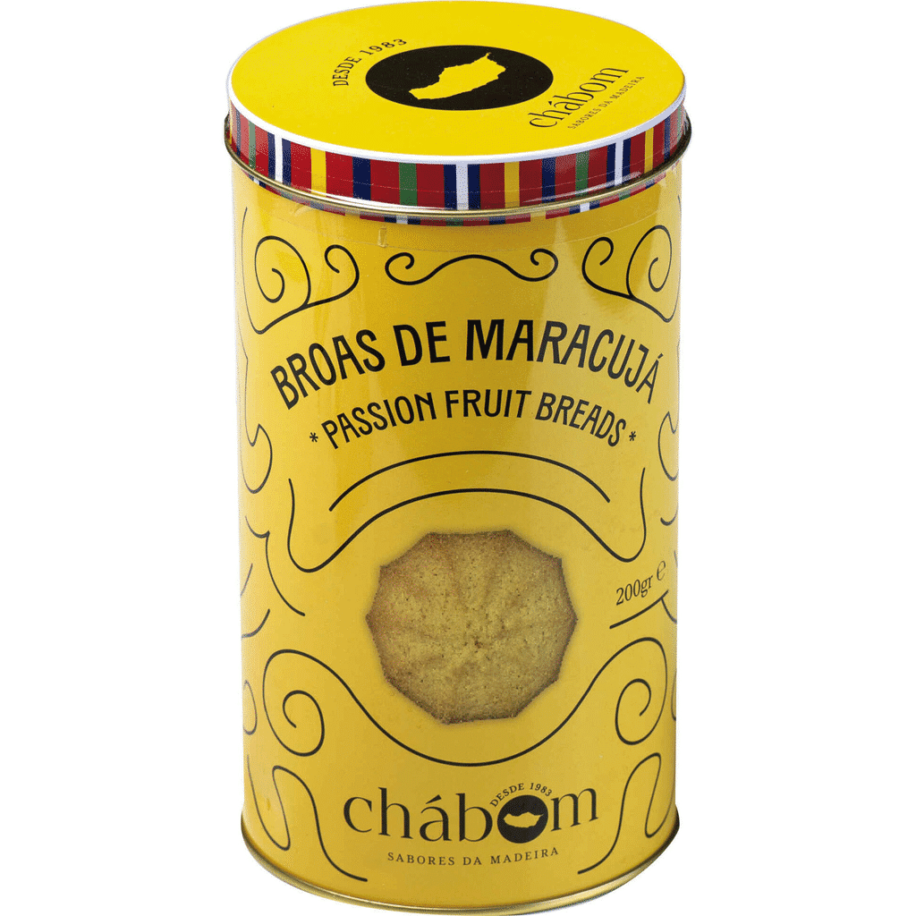 Broas de Maracujá em Lata - CHÁBOM
