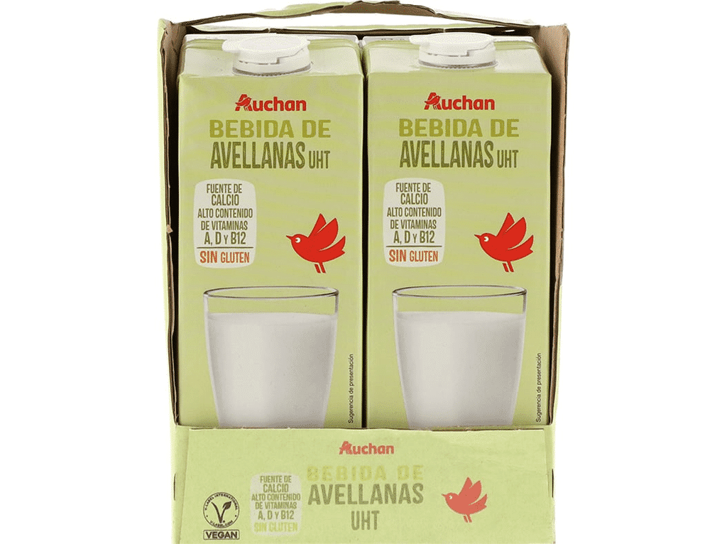 Bebida Avelã Sem Glúten 6x1l - AUCHAN