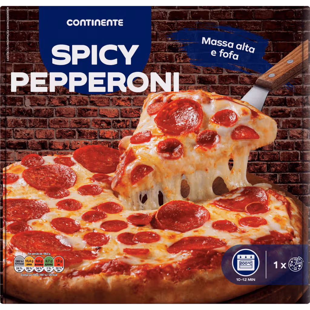 Pizza Spicy Pepperoni - CONTINENTE