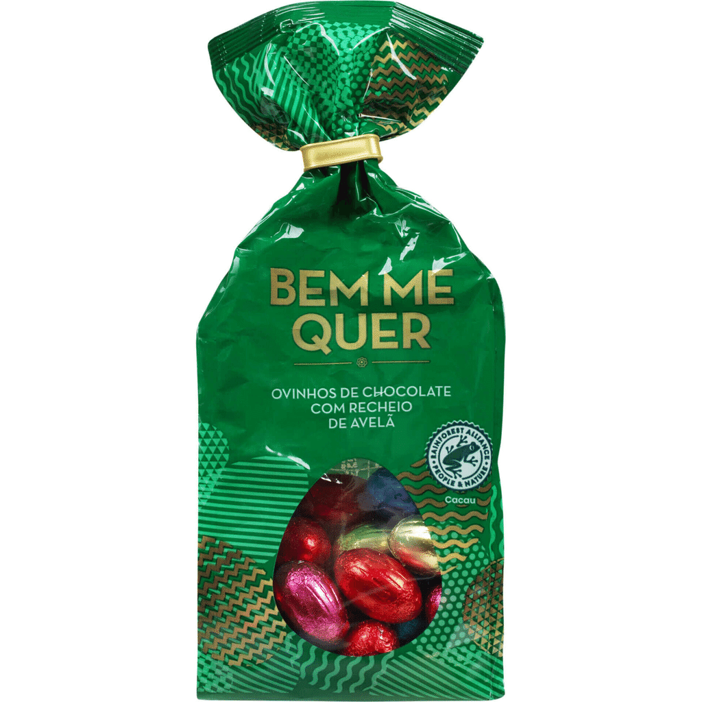 Mini Ovos Chocolate com Recheio de Avelã - BEM ME QUER