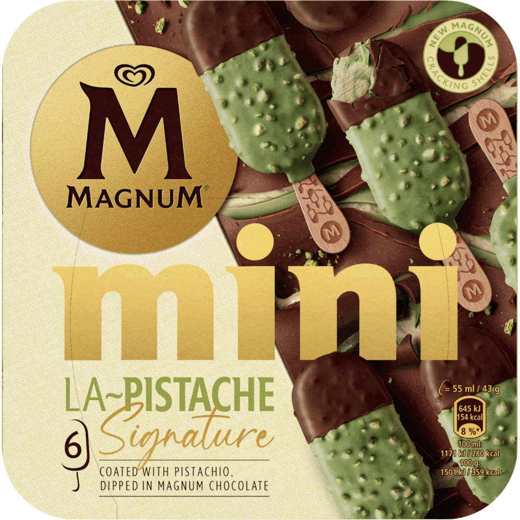 Gelado de Pistácio - MAGNUM MINI