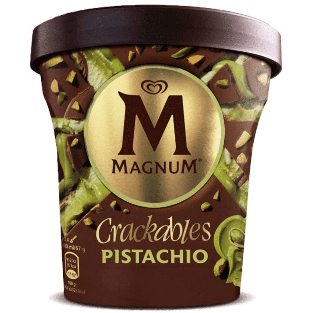 Gelado Pint Pistácio Crackable - MAGNUM