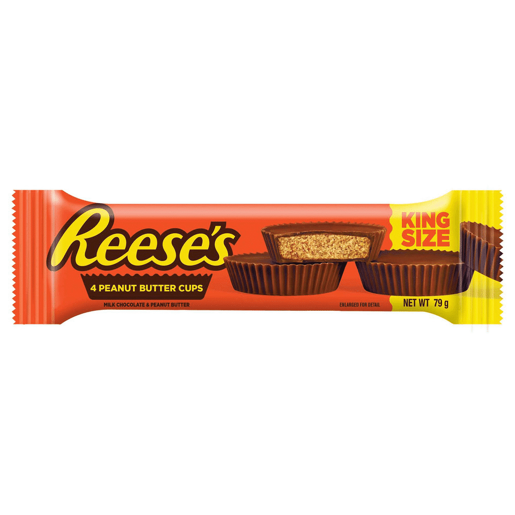 Snack de Chocolate com Manteiga de Amendoim King Size - REESES