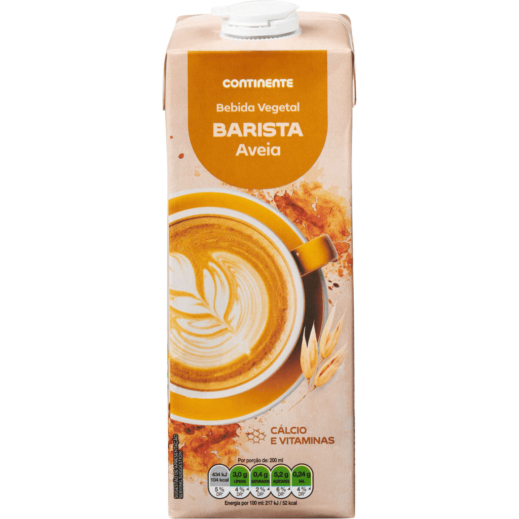 Bebida Vegetal Barista Aveia - CONTINENTE