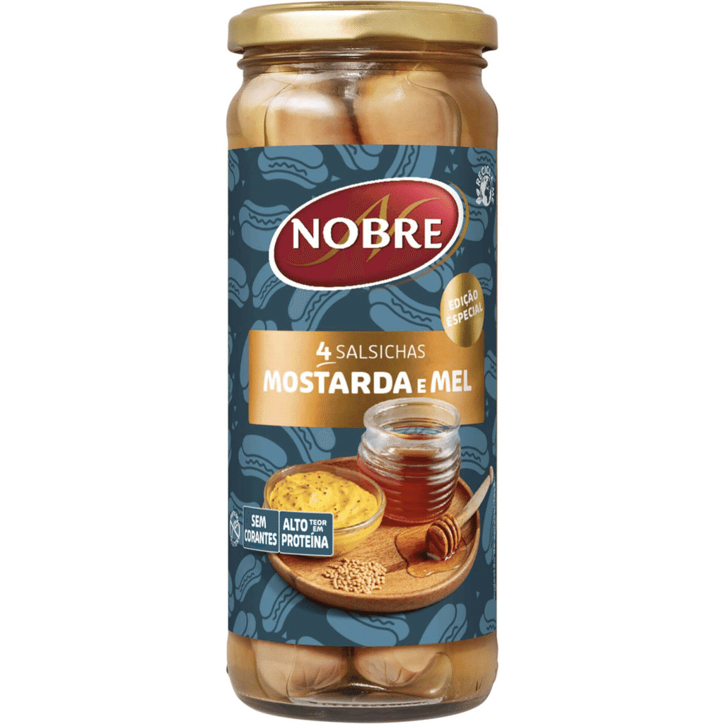 Salsicha Mostarda e Mel Frasco - NOBRE