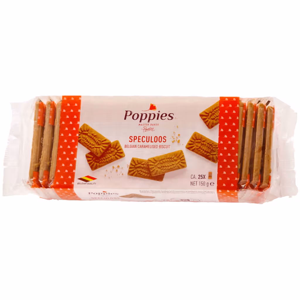 Bolachas Caramelizadas Speculoos - POPPIES