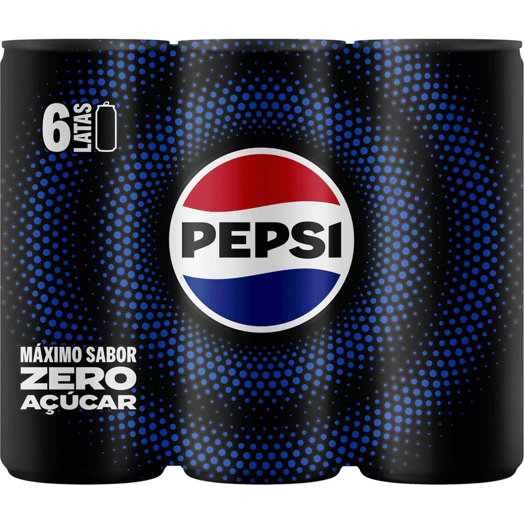 Refrigerante em Lata com Gás Cola Zero - PEPSI