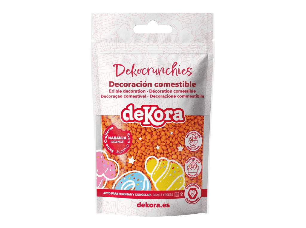 Dekocrunchies Laranja 100g - DEKORA