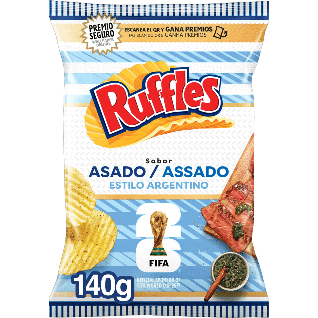 Batata Frita Sabor Assado Argentino - RUFFLES