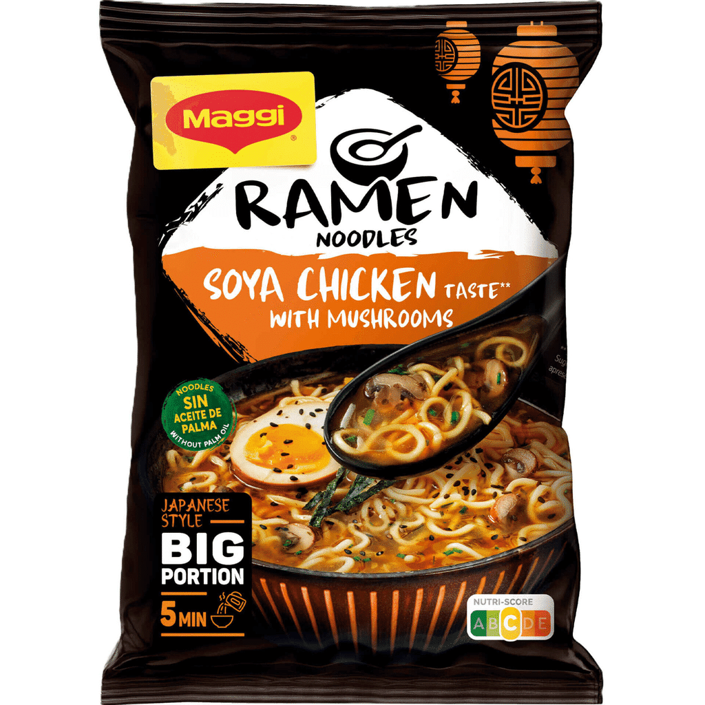Noodles Ramen Frango e Cogumelos - MAGGI
