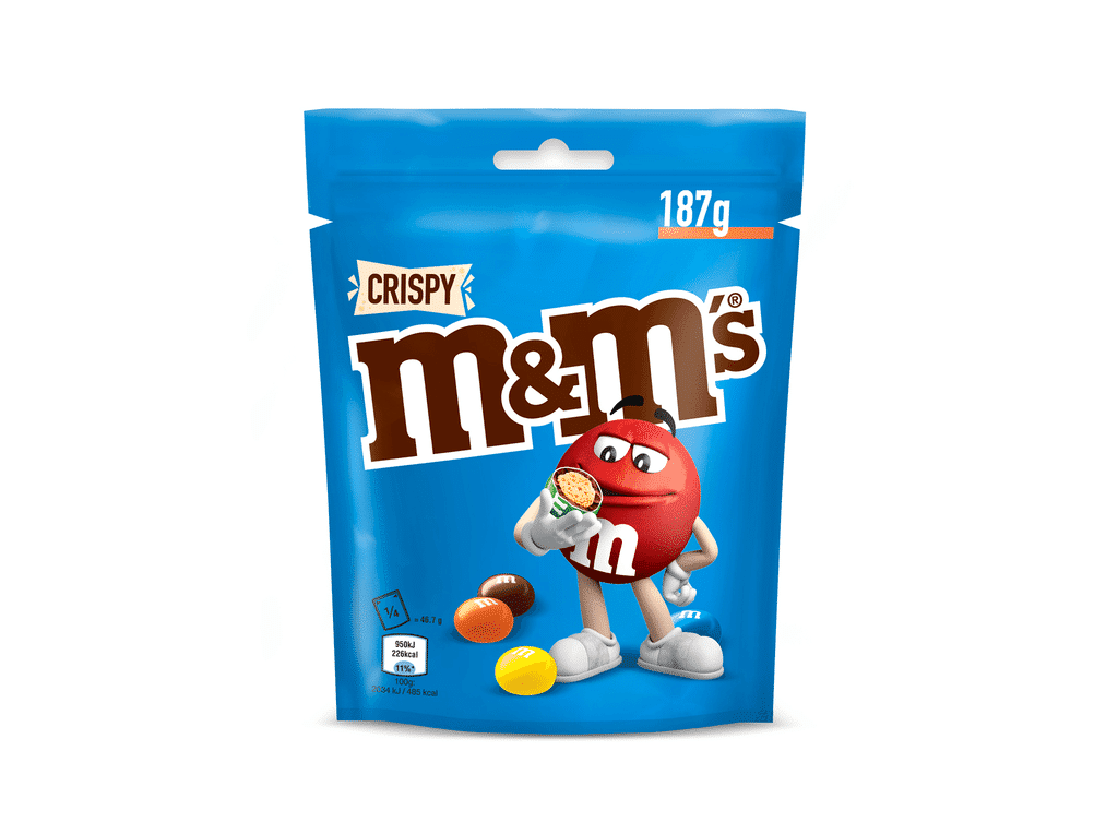Drageias Chocolate Arroz Tufado 187g - M&M'S