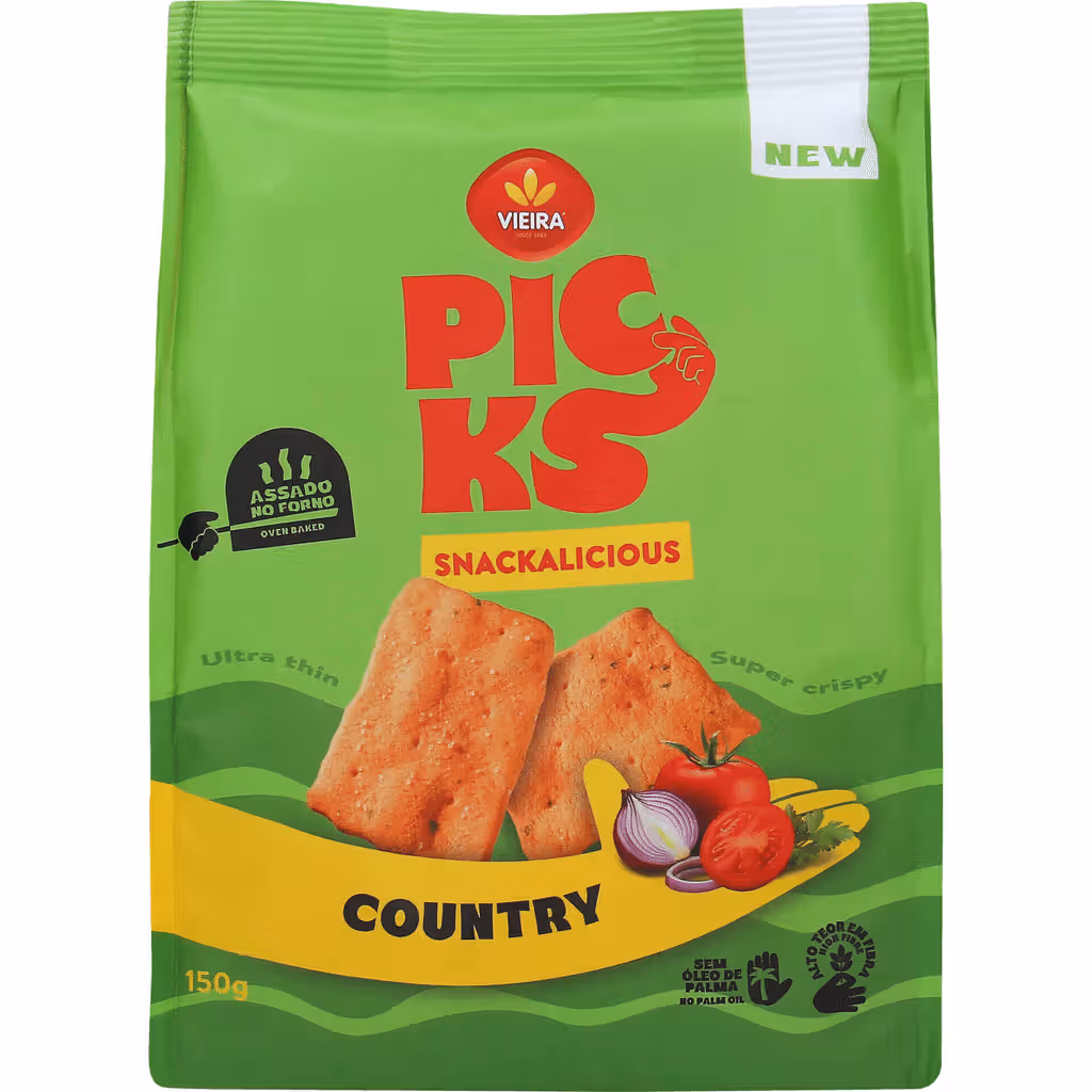 Snacks Bolachas Picks Country - VIEIRA