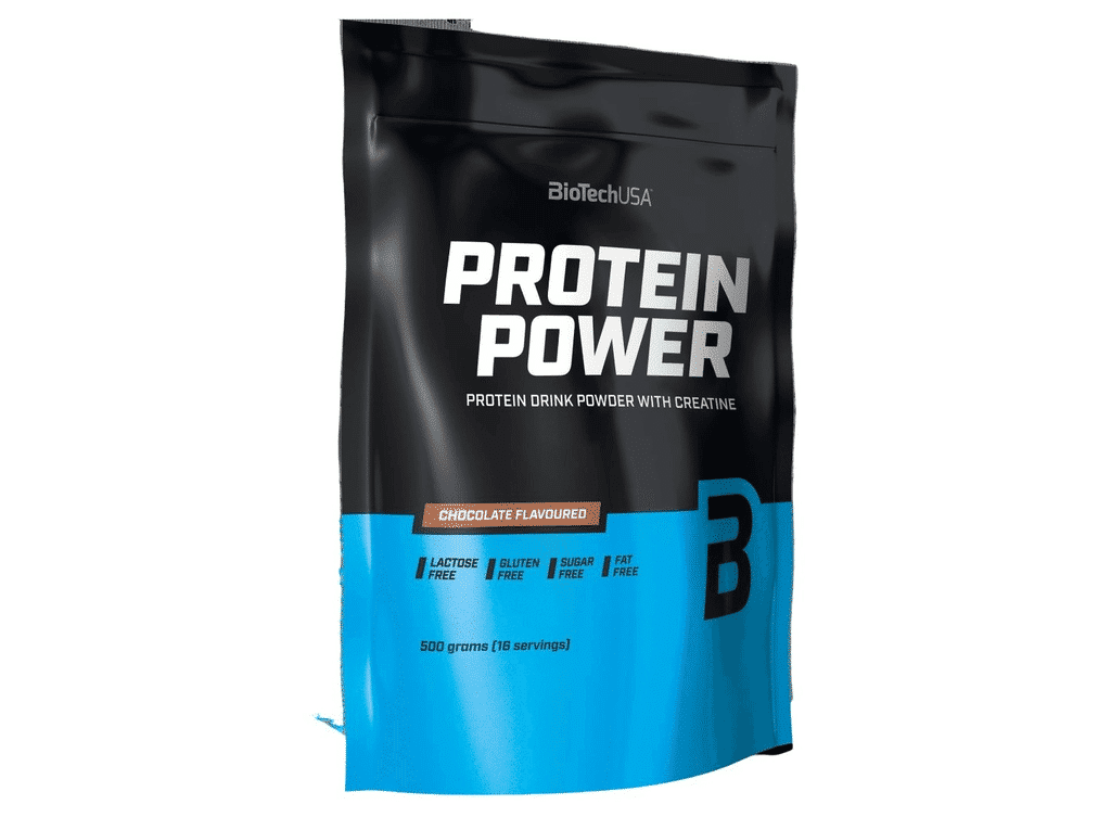 Proteina Whey Power Chocolate 500g - BIOTECH USA