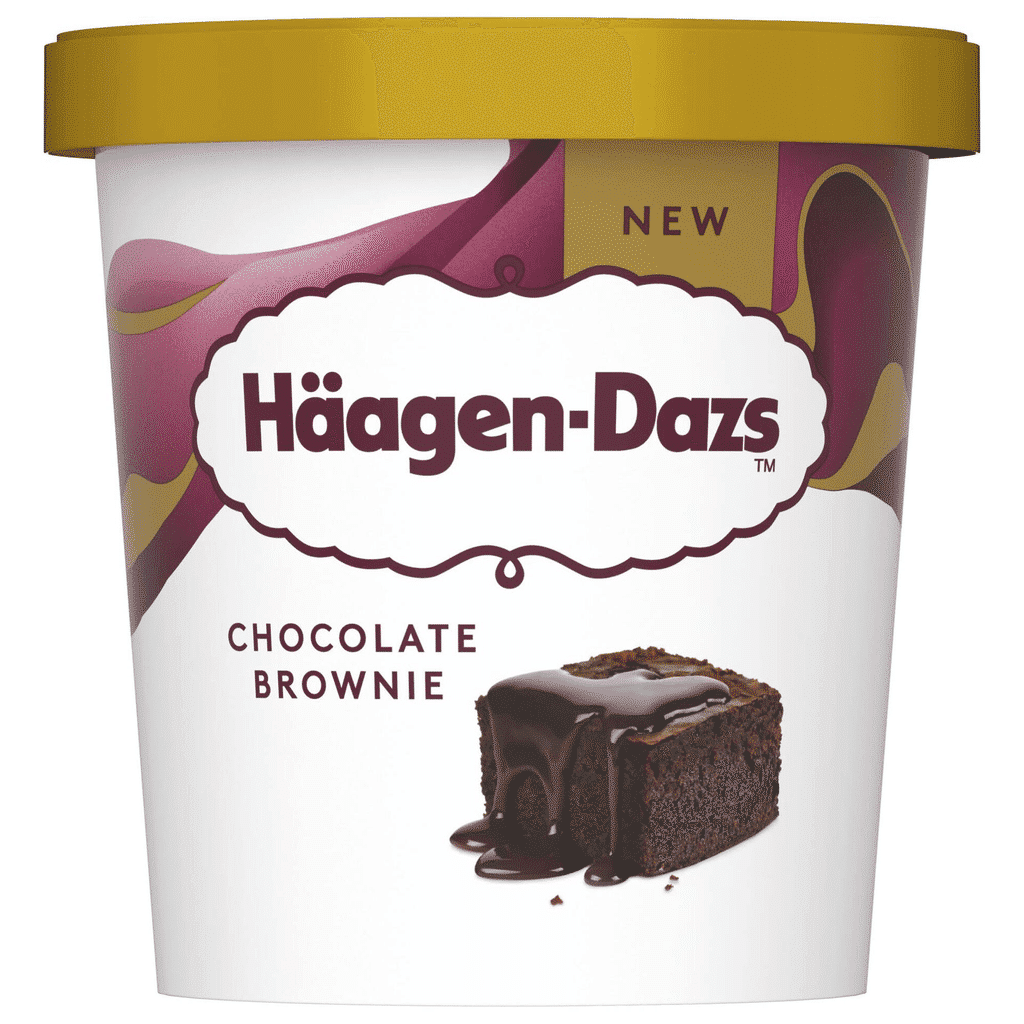 Gelado Chocolate Brownie - HÄAGEN-DAZS