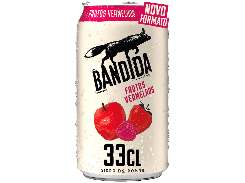 Sidra Do Pomar Frutos Verm. Lata 0.33l(sdr) - BANDIDA