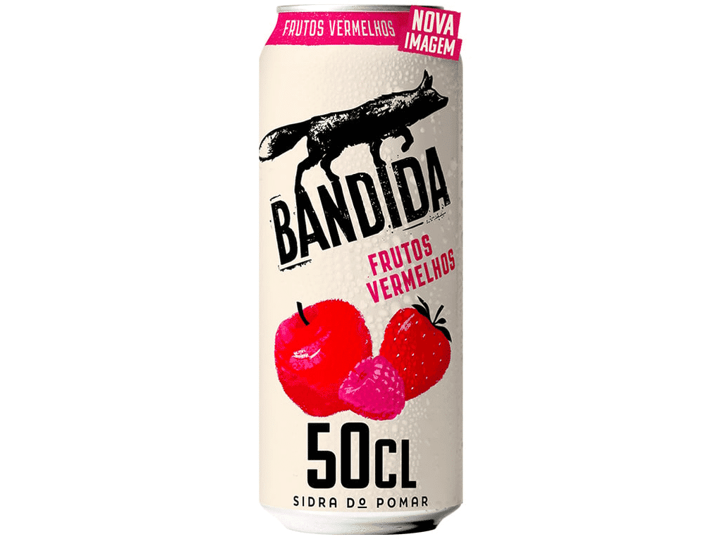 Sidra Frutos Verm. Lata 0.50l (sdr) - BANDIDA