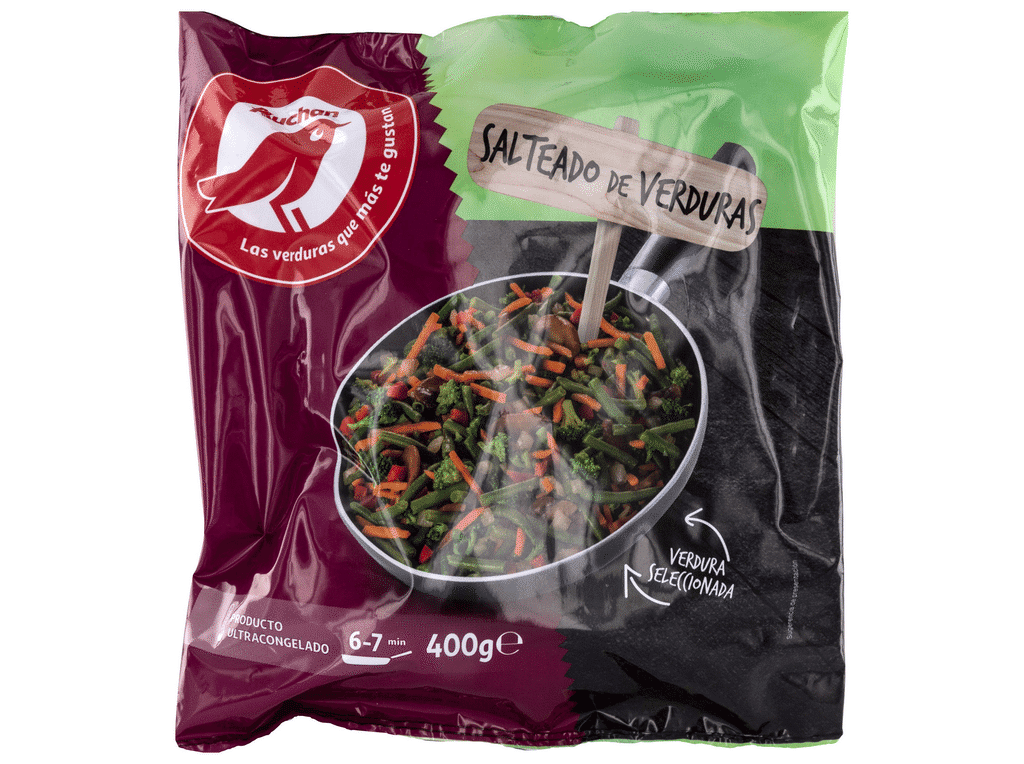 Salteado Verduras 400g - AUCHAN