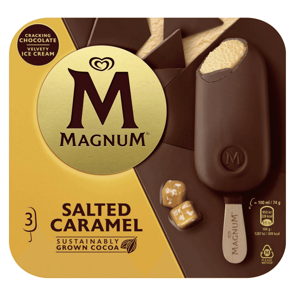 Gelado Caramelo Salgado Magum - MAGNUM