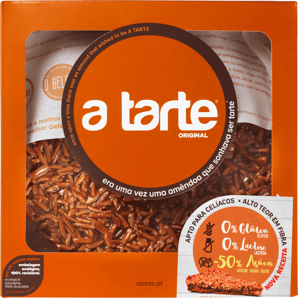Tarte de Amêndoa sem Glúten - A TARTE