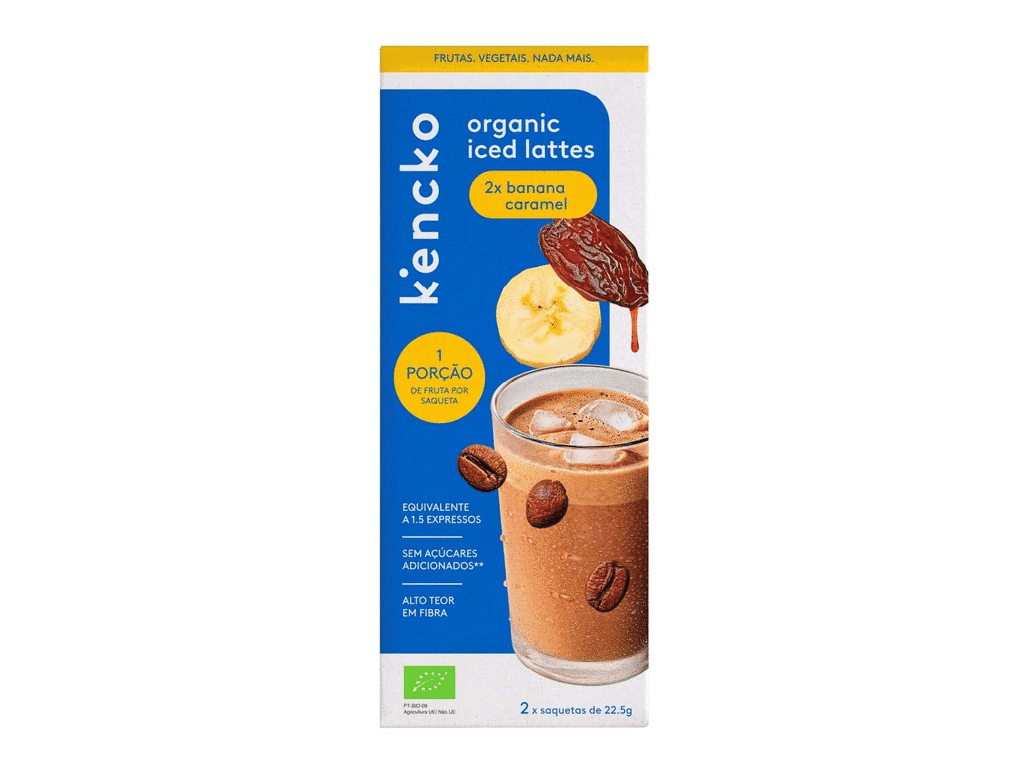 Iced Latte Latte Banana Caramelo 2x22.5g - KENCKO