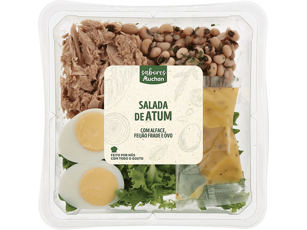 Salada De Atum Alface E Feijão Frade 350 G - SABORES AUCHAN