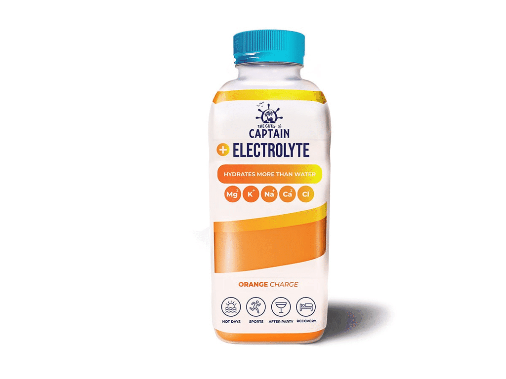 Bebida Eletrólitos Laranja 600ml - CAPTAIN