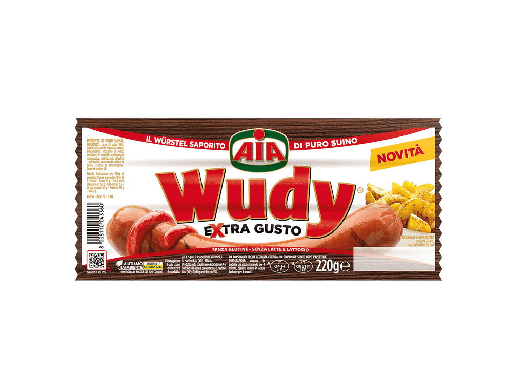 Salsichas Extragusto 220 G - WUDY