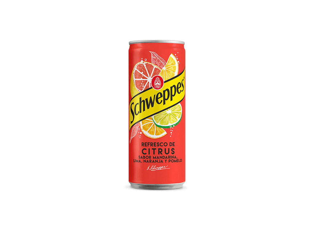 Refrigerante C/ Gás Citrus Lata 0.33l (sdr) - SCHWEPPES