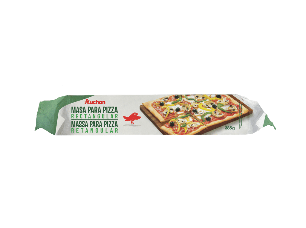 Massa Para Pizza Familiar 385g - AUCHAN