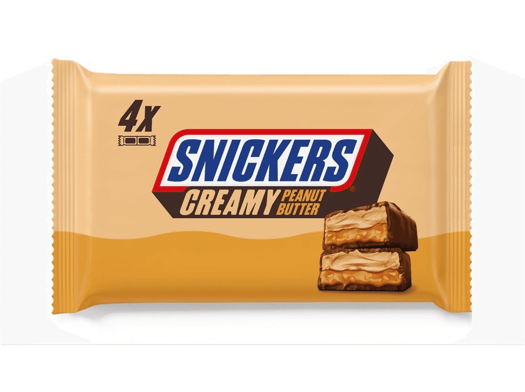 Snack Chocolate Creamy 4x 36.5g (146g) - SNICKERS