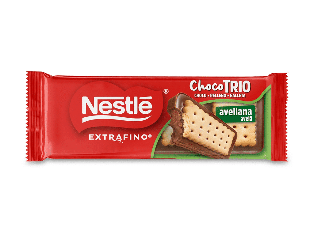 Tablete Chocolate Choco Trio Avelã 90g - NESTLÉ