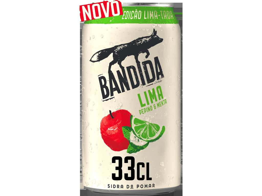 Sidra Lima Pepino & Menta Lata 0.33l (sdr) - BANDIDA
