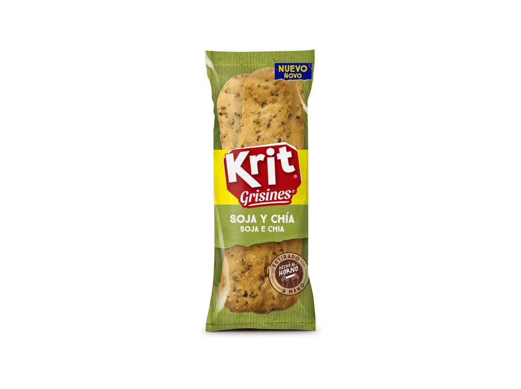 Gressinos Soja E Chia 70g - KRIT