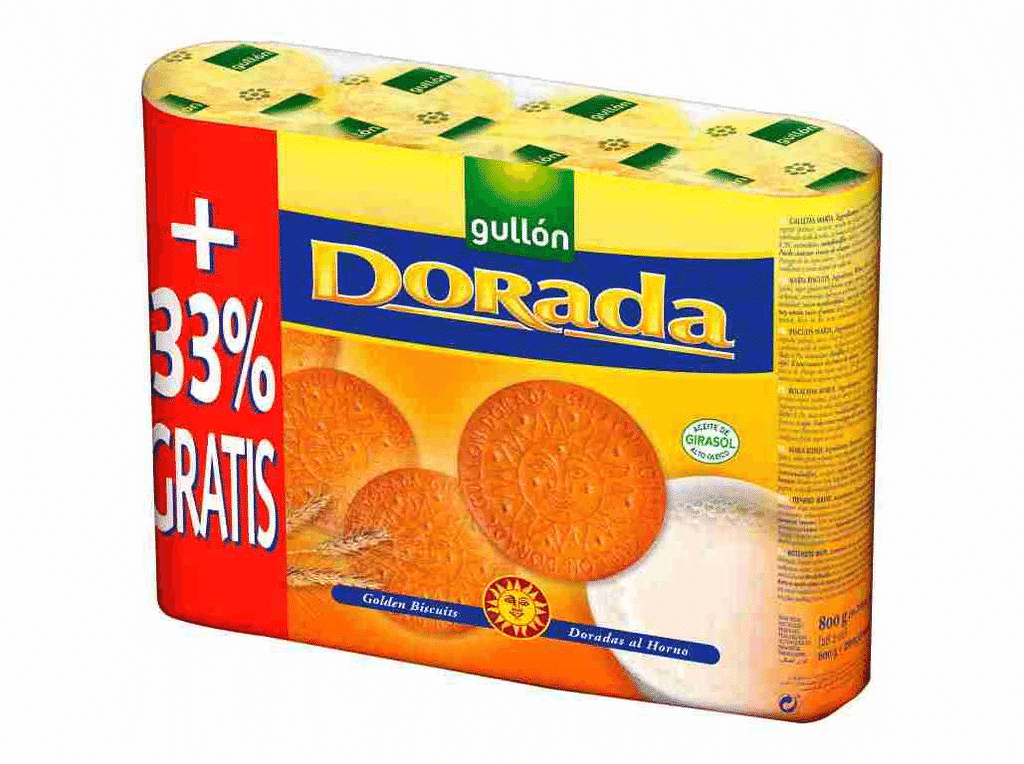 Bolacha Gullon Maria Dorada 3x200g 33% Grátis - GULLÓN