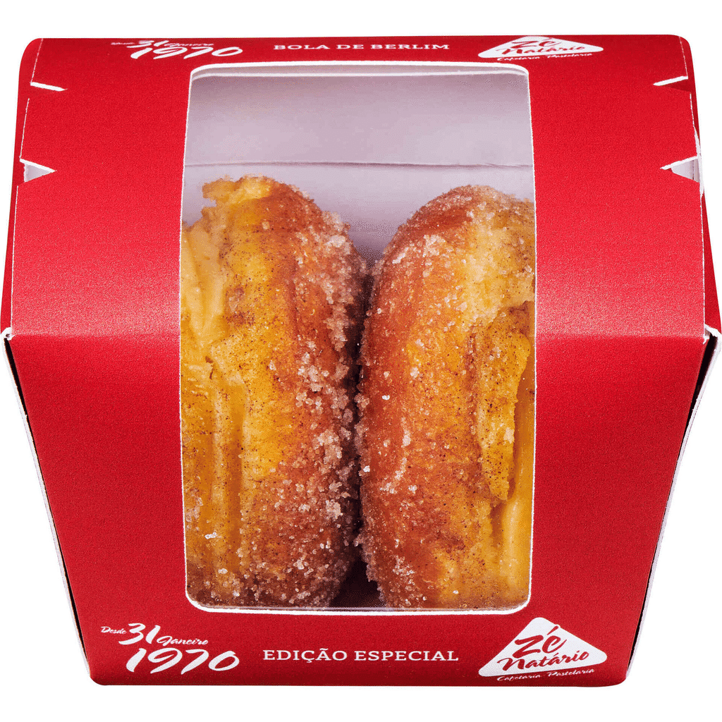 Bola de Berlim Pastelaria Zé Natário -