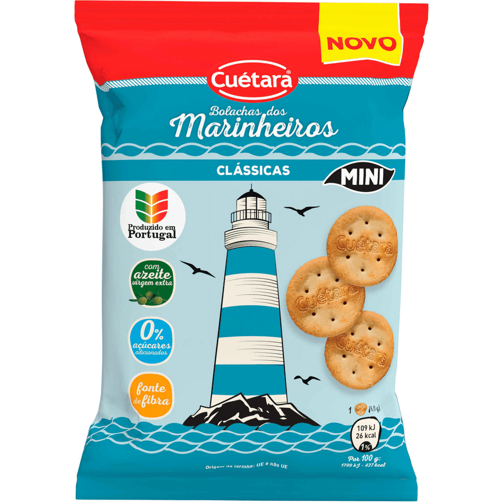 Bolachas Mini Marinheiras Clássicas - CUÉTARA