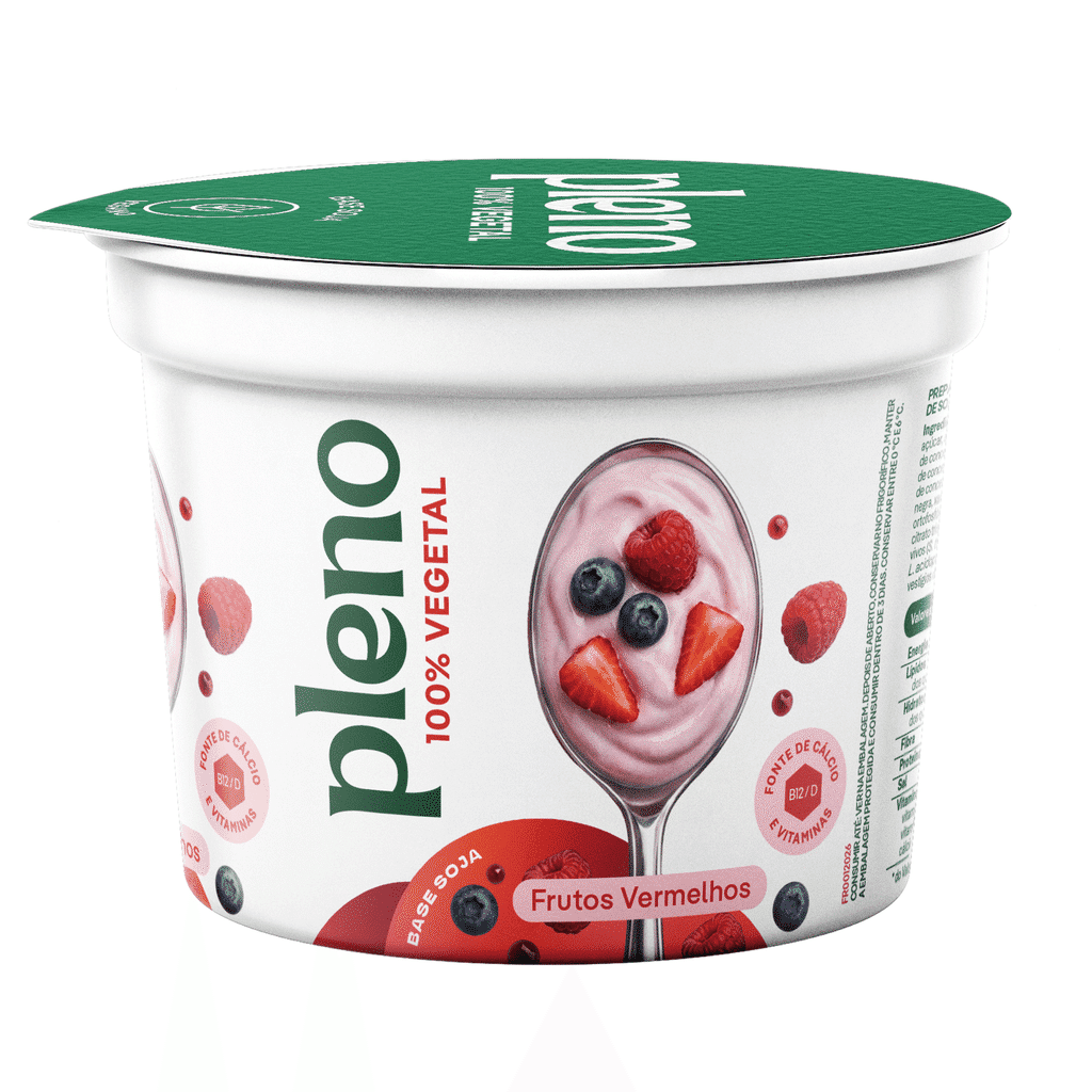 Vegegurte Base de Soja Frutos Vermelhos - PLENO