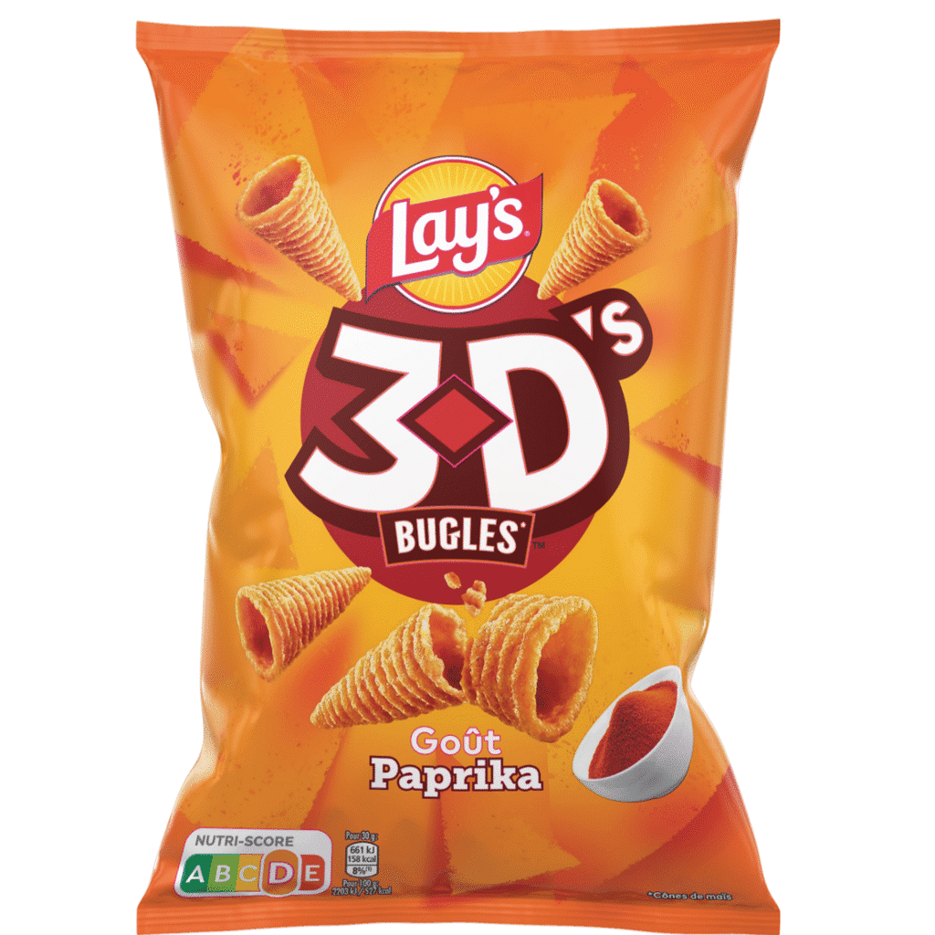 Snacks Milho 3d's Cones Paprika - LAY'S