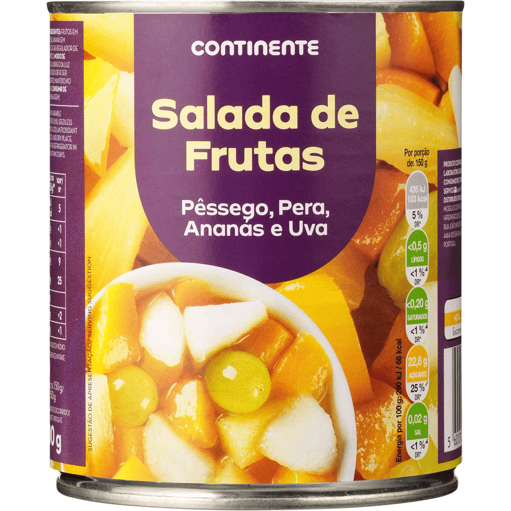 Salada de Frutas em Calda - CONTINENTE