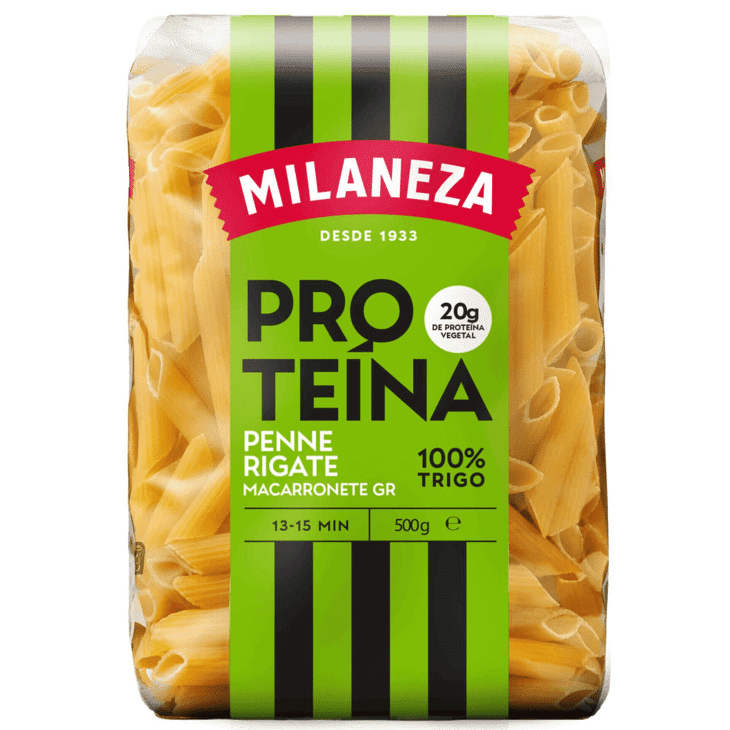 Massa Penne Rigate Proteína - MILANEZA