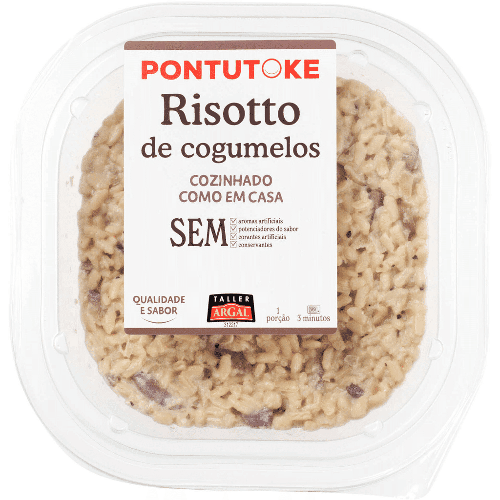 Risotto de Cogumelos Argarl - ARGAL
