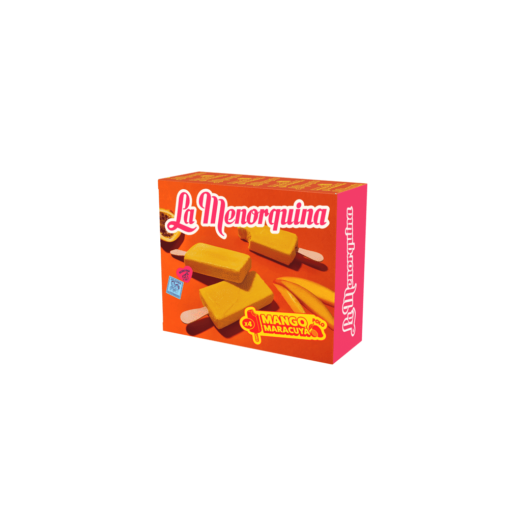 Gelado Manga e Maracujá - LA MENORQUINA